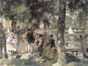 Pierre Auguste Renoir, Bath in the Seine River